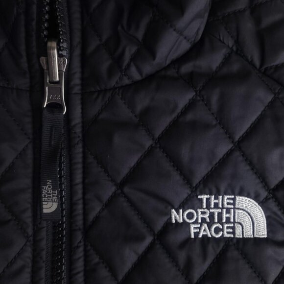 The North Face reversible black sherpa fleece lined puffer jacket - Picture 3 of 5